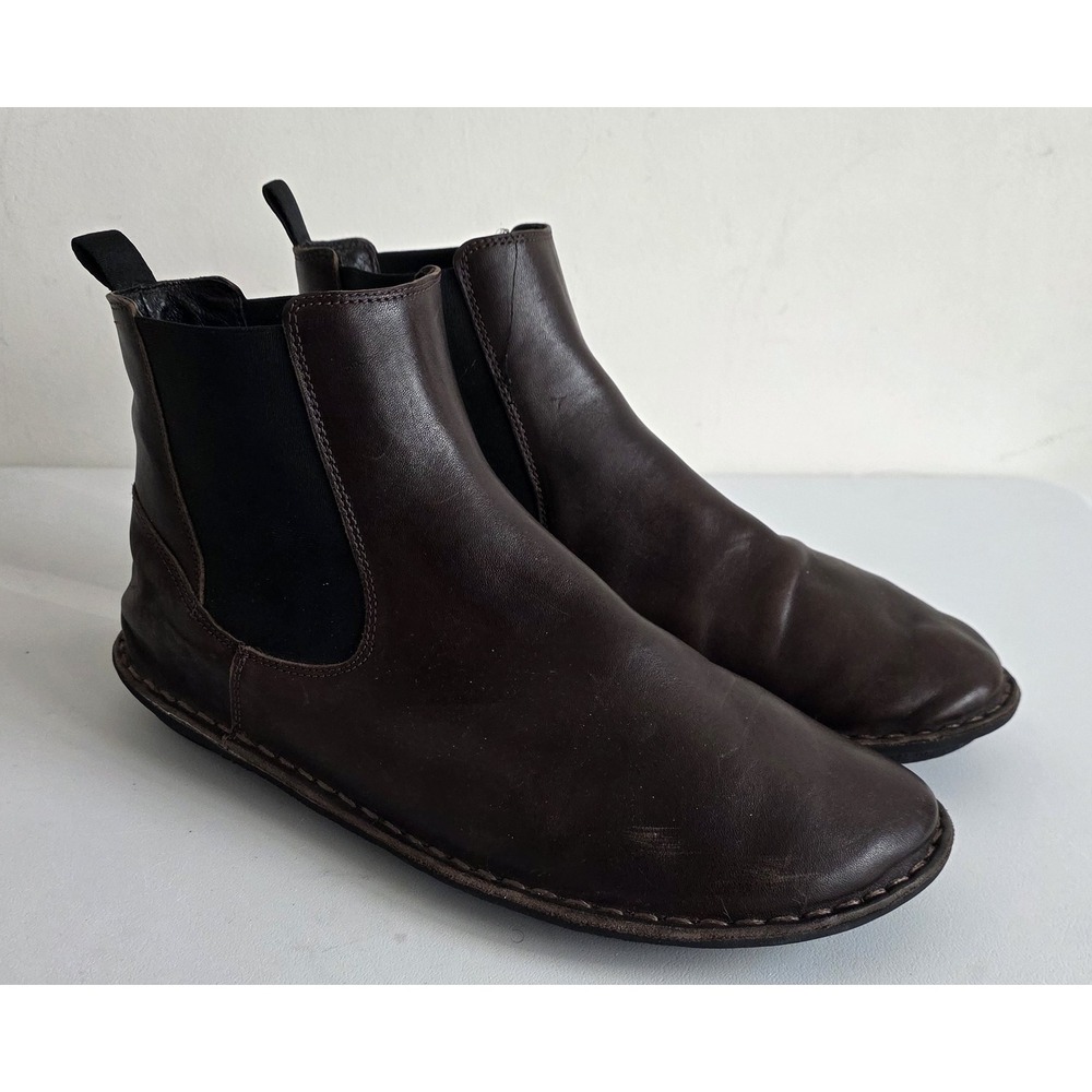 VIBAe Helsinki Mens Brown Leather Chelsea Boots Ergonomic Minimalist Portugal